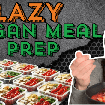 Lazy high protein vegan meal prep